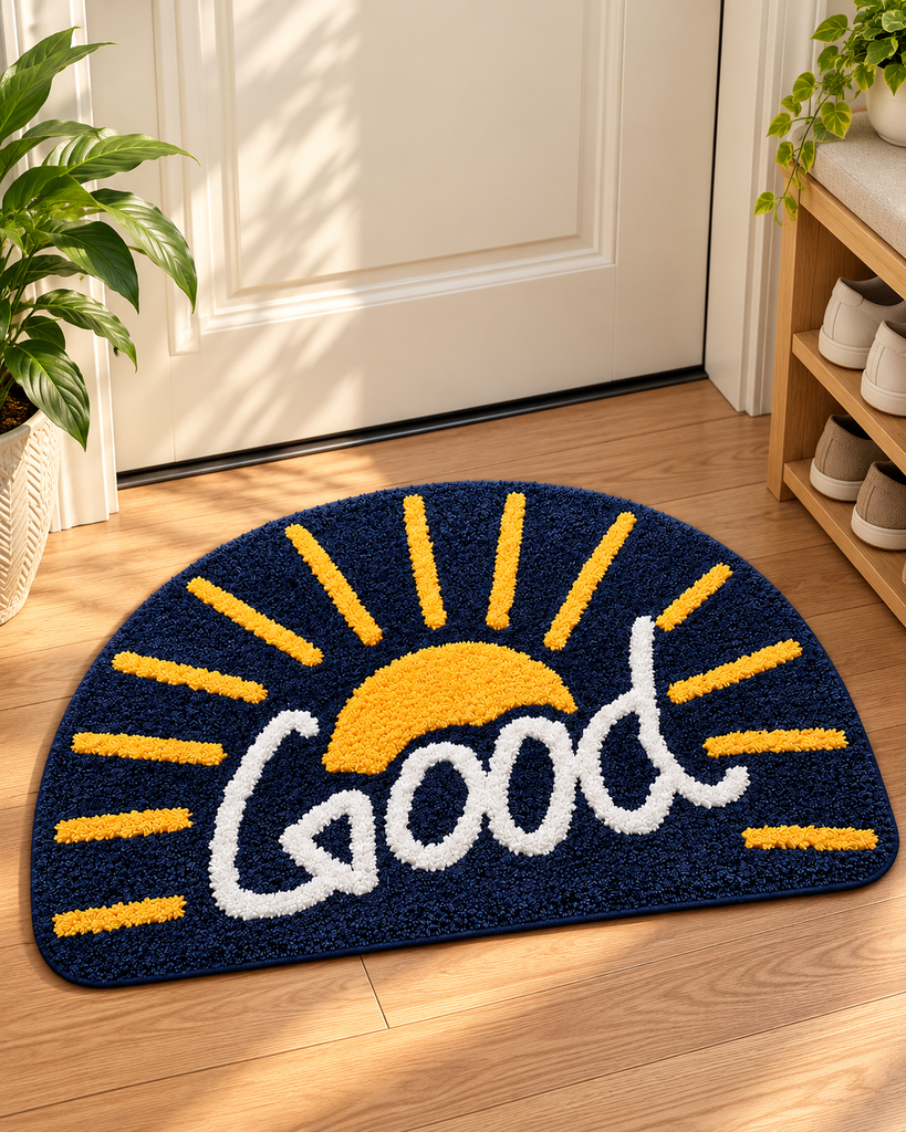 [drmt9] Good Morning Door Mat