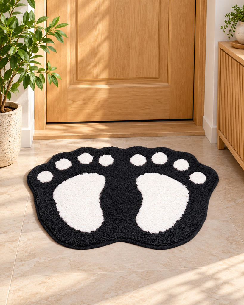 [drmt12] Footprint Door Mat